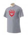 Melrose Football S/S Grey T-Shirt w/Melrose Football