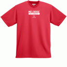 Melrose HS Hockey Short Sleeve Red Wicking Shirt