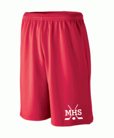 Melrose HS Hockey Red Wicking Short
