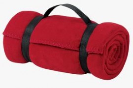 Melrose HS Hockey Fleece Blanket w/Strap