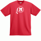 Melrose HS Wicking Shirt w/MHS Soccer Logo