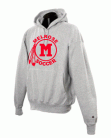 Melrose HS Soccer Heavyweight Grey Hooded Sweatshirt