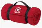 Melrose HS Soccer Fleece Blanket w/Strap