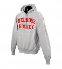 Melrose YH Sports Grey Champion Heavyweight Hooded Sweatshirt