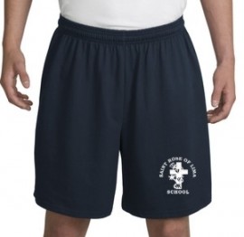 St. Rose Uniform Navy Shorts w/left leg logo