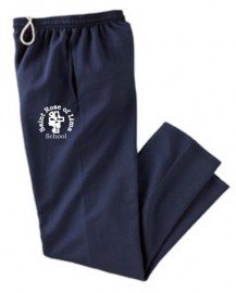 Champion 9 oz Open Bottom Sweatpants w/St. Rose logo