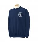 St Rose Uniform Navy Crew Neck Sweatshirt w/left chest logo