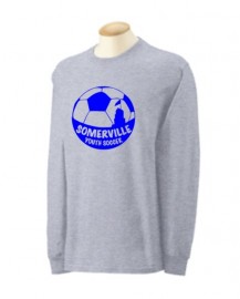 Somerville YS Sports Grey Long Sleeve T-Shirt
