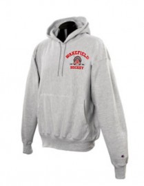Wakefield YH 12 oz. Sports Grey Champion Hooded Sweatshirt